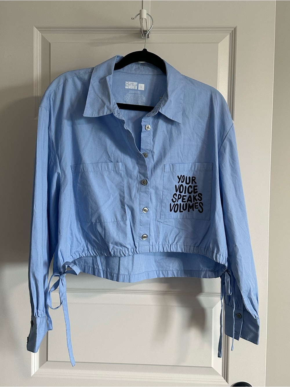 Target Exclusive Black History Month Collection Blue Button Down